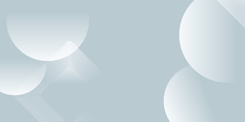 Abstract white geometric shapes background. Modern square lines pattern. Minimal geometric design. Futuristic concept. Suitable for posters, banners, brochures, covers, presentations, websites, vector