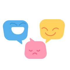 Verbal Bullying Speech Bubble Illustration