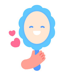 Self Reflection Illustration