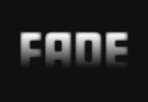 Fade Text Effect