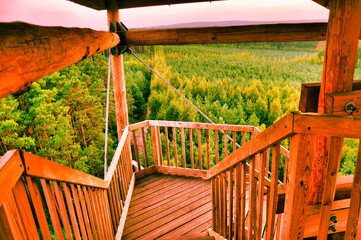  Wieża widokowa Jagoda2 w Osiecznej. © Pol Badger