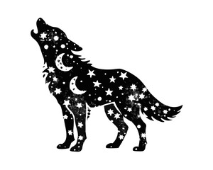 wolf vector illustration