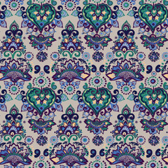 Vintage pattern for fabric 