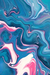 Abstract Classic Blue Marbled background, fluid paint art, wavy wallpaper, marbling texture, blue lines, artistic fashion backdrop, Pattern Abstract Wave Texture Ebru Effect Ombre Bright Gradient	