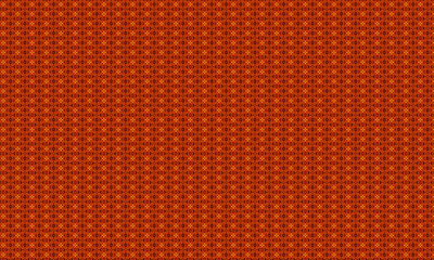 Colorful Geometric Batik Pattern with Symmetrical Motifs