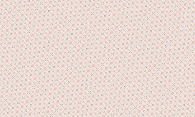 Colorful Geometric Batik Pattern with Symmetrical Motifs