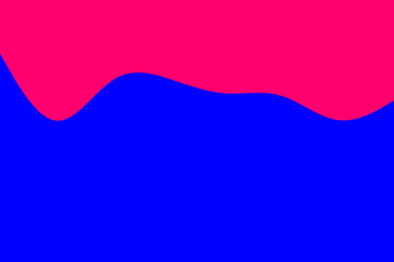 Vibrant abstract background with flowing waves of bright pink and deep blue colors creating a dynamic visual experience.