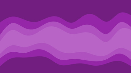 Abstract flowing waves of purple and lavender create a soothing and modern background design.