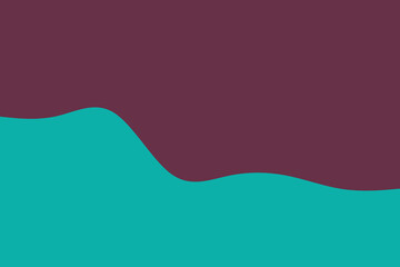 Abstract background with teal and maroon wavy shapes creating a modern and stylish design.