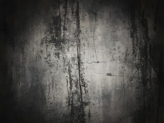 Grungy Gray Concrete Texture Background