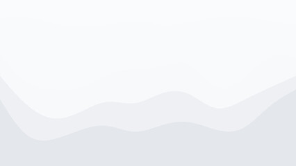 Abstract flowing white and gray organic shapes create a minimalist background with a sense of gentle movement and calm.