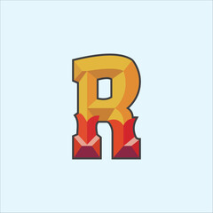 R Letter Logo Design