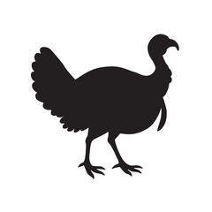 Wild Turkey silhouette