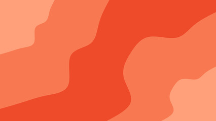 A vibrant abstract background featuring flowing organic shapes in various warm shades of orange and red, creating a dynamic and modern visual texture.