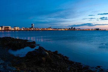 Reykjavik, capital city of Iceland, europe
