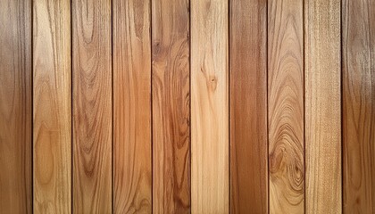 Naklejka premium wooden panel wall background wood texture nature floor or table seamless pattern vertical natural planks banner