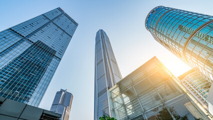 Fototapeta premium Modern Skyscrapers in Urban Business District