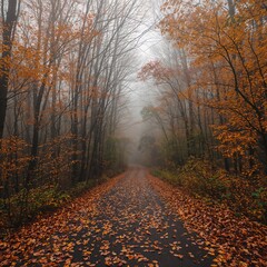 Obraz premium autumn in the woods