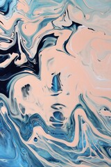 Abstract Classic Blue Marbled background, fluid paint art, wavy wallpaper, marbling texture, blue lines, artistic fashion backdrop, Pattern Abstract Wave Texture Ebru	