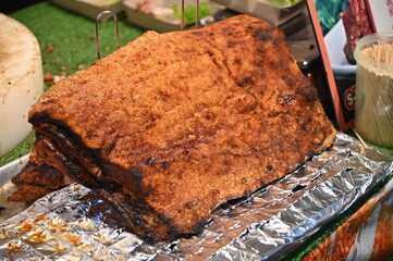 Kuching, Malaysia - August 8, 2025: The Kuching Festival Food Street Fair