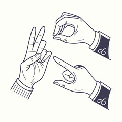 hand pointing to the right