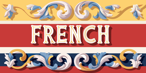 Fototapeta premium Art Deco Glamour: Luxurious, Symmetrical Fonts for Opulent and Stylish Lettering