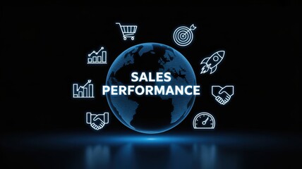 Sales Performance and Business Growth, symbolizing market success and strategic expansion