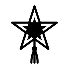Star lantern icon for traditional Vietnamese celebration  © Will Jaya