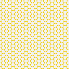 Geometric Yellow and White Pattern Background