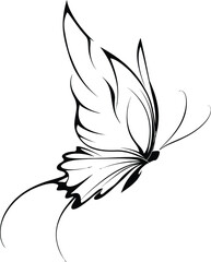 Abstract black and white floral background vector illustration with flowers leaves and decorative elements