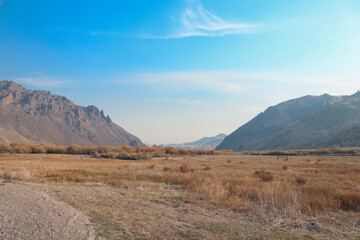 autumn in the mountains
