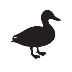 Mallard Duck silhouette