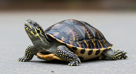 Obraz premium turtle on the rock