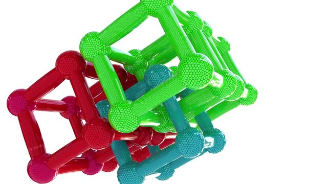 five hexa cube animation