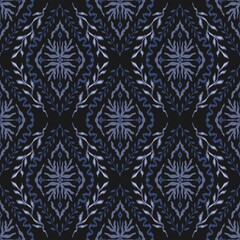  Ikat Pattern Seamless