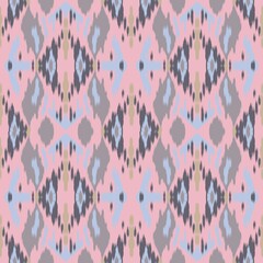  Ikat Pattern Seamless