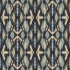  Ikat Pattern Seamless