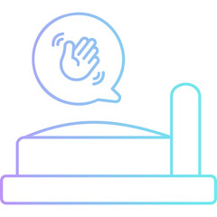 Gradient Goodbye Icon