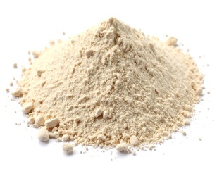 Pile of light beige powder
