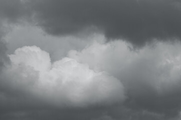 gray background, gray sky in the photo