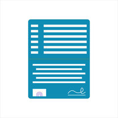 Saving book icon. icon related to design elements. suitable for web site, app, user interfaces,element, printable etc. flat icon style. simple vector design editable