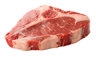 Fresh and juicy raw beef steak cut for delicious culinary preparation and grilling perfection