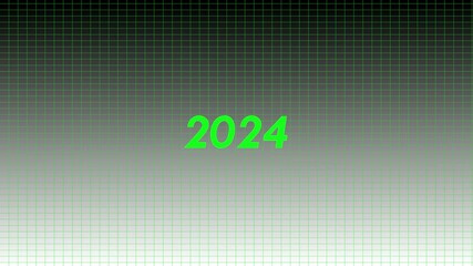 Name 2023 and 2024 Stylish text animation From the blur effect.2023 and 2024 number text animation with abstract year animation.Concept of counting years.