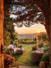 Back garden photo