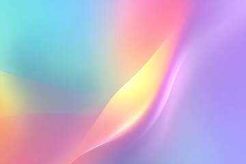 Captivating blend of soft pastel gradients and flowing light creates a serene, dreamy, and modern abstract background.