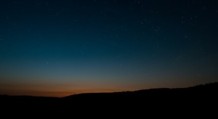 starry night sky