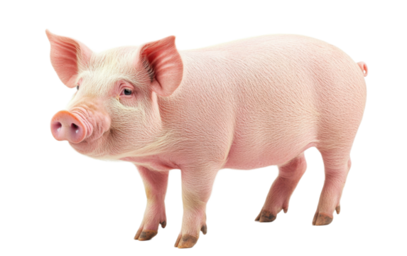 Piggy bank on transparent background, png