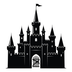 Obraz premium Medieval Kingdom Castle