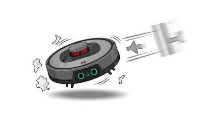 Fototapeta premium car key isolated on white