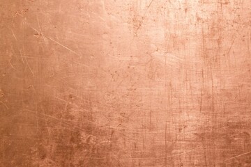 Fototapeta premium Detailed copper texture background with scratches and imperfections, perfect for adding a vintage and industrial touch to your creative projects